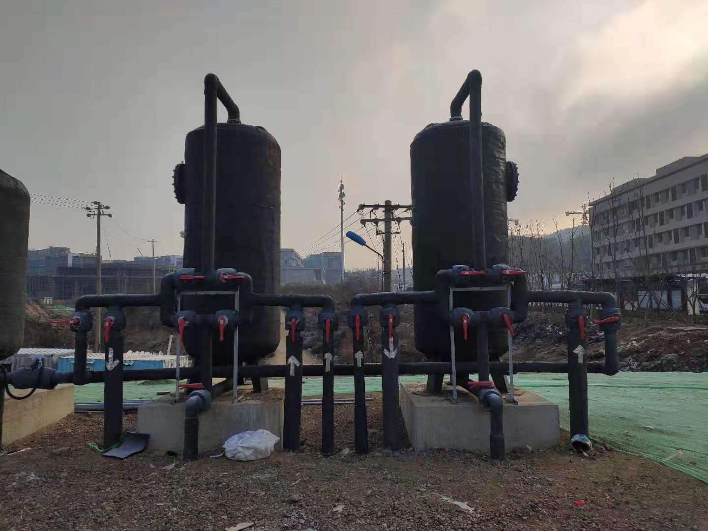 青岛科技大学中德双元工程学院C1、D1楼污水处理站工程